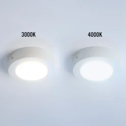 Alasvalo FTLIGHT Luce 6W IP43 3000K/4000K pyöreä