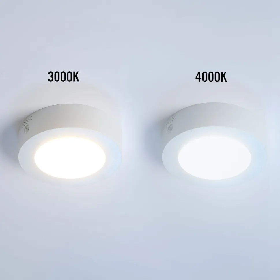 Alasvalo FTLIGHT Luce 6W IP43 3000K/4000K pyöreä