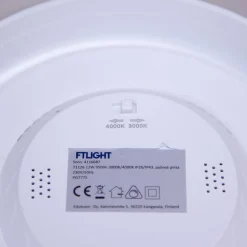 Alasvalo FTLIGHT Luce 12W IP43 3000K/4000K pyöreä