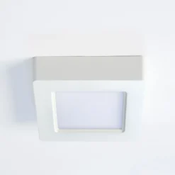 Alasvalo FTLIGHT Luce 6W 450lm 3000K/4000K IP43/IP20 himmennettävä neliö