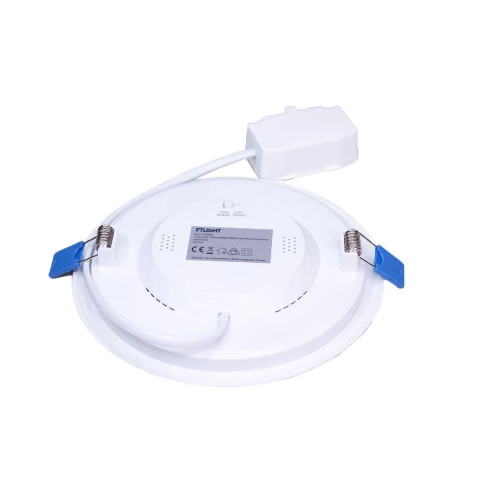 Alasvalo FTLIGHT Luce 18W 1450lm 3000K/4000K IP44/IP20 himmennettävä upotettava pyöreä