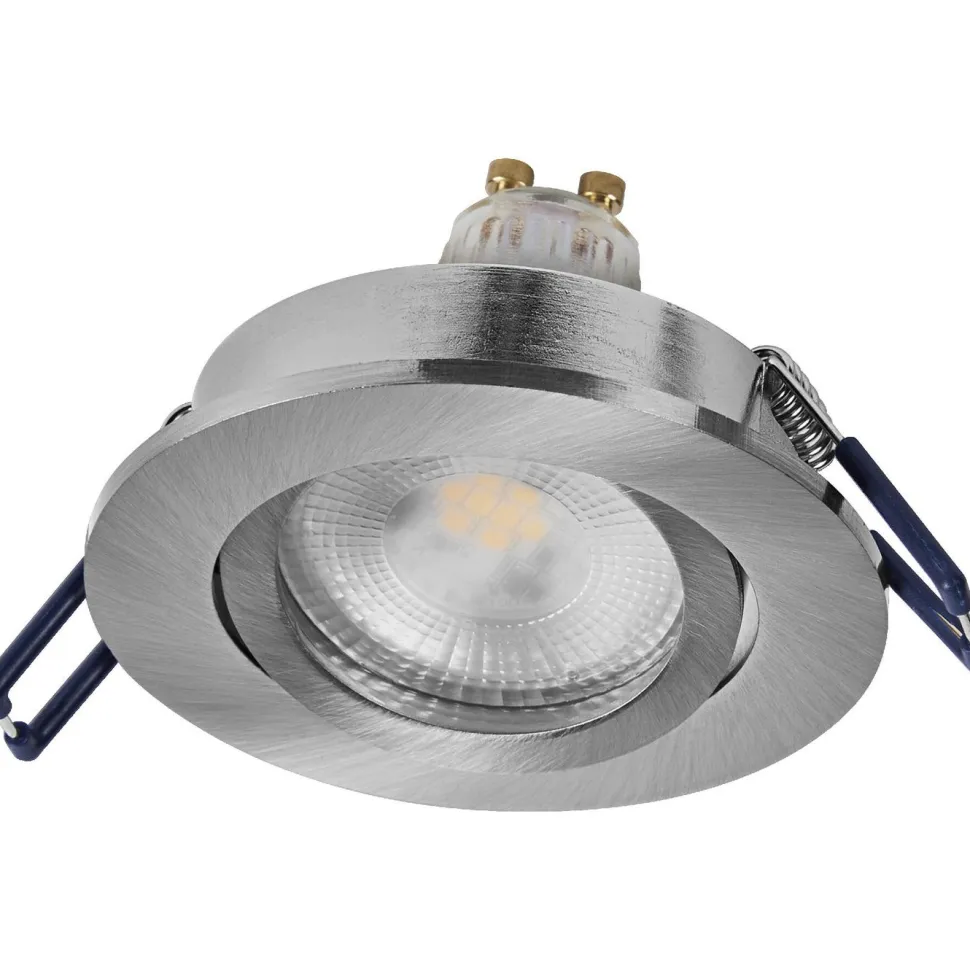 Alasvalo Osram Spot Set upotettava GU10 Dim suunnattava Click 6W 827 2700K, 3kpl/pkt