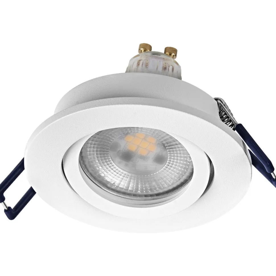 Alasvalo Osram Spot Set upotettava GU10 Dim suunnattava Click 6W 827 2700K, 3kpl/pkt