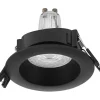 Alasvalo Osram Spot Set upotettava GU10 Press 2.6W 827 2700K musta, 5kpl/pkt