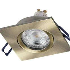 Alasvalo Osram Spot Set upotettava GU10 suunnattava neliö Click 4.5W 827 2700K, 3kpl/pkt