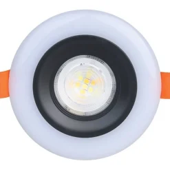 Alasvalosarja 3 x Eglo Calonge RGB LED Ø9.8cm valkoinen