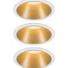 Alasvalosetti Paulmann Cole Ø88mm valkoinen/kulta