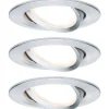 Alasvalosetti Paulmann Nova Ø84mm suunnattava alumiini