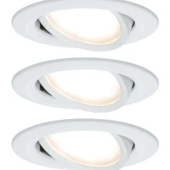 Alasvalosetti Paulmann Nova Ø84mm suunnattava valkoinen