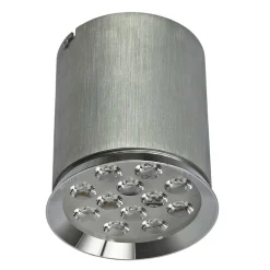 Alasvalo Spectrum Chloe 12LED 12W 60° Ø107.5x120mm alumiini, eri värilämpötiloja