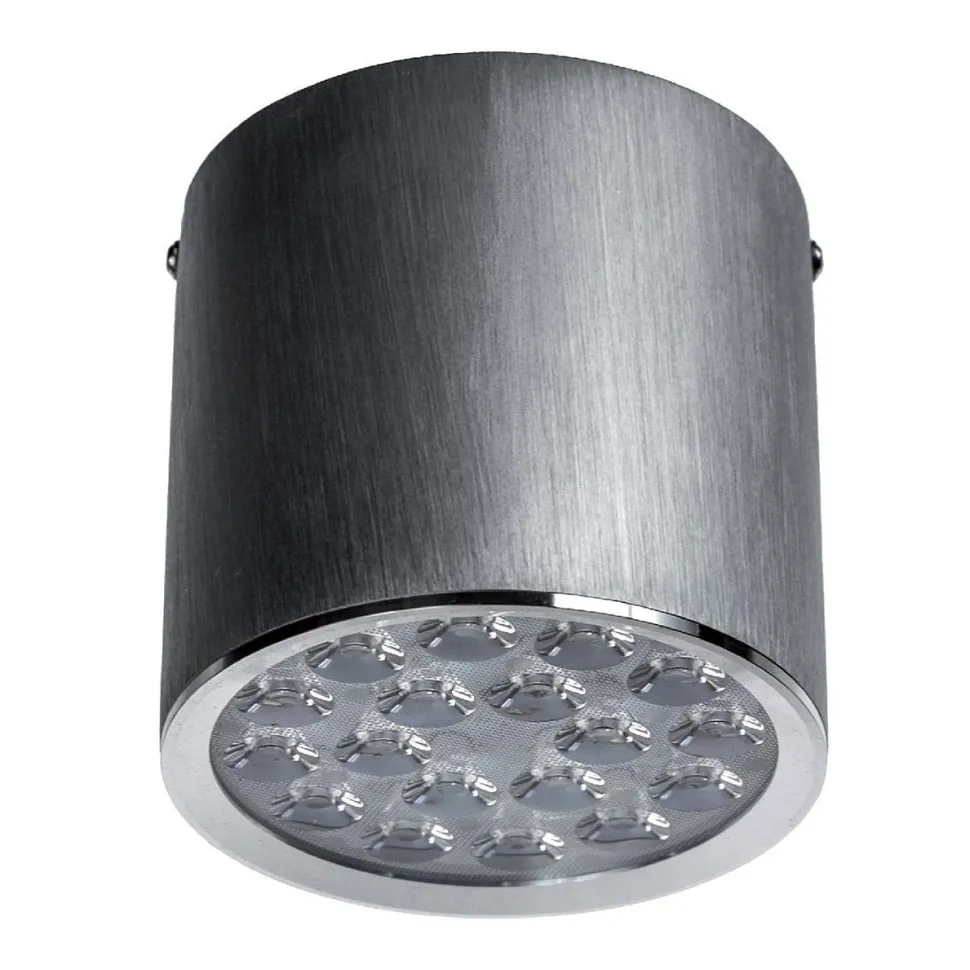 Alasvalo Spectrum Chloe 18LED 18W 45° Ø124x125mm alumiini, eri värilämpötiloja