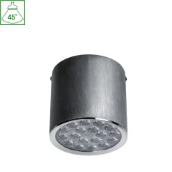 Alasvalo Spectrum Chloe 18LED 18W 45° Ø124x125mm alumiini, eri värilämpötiloja