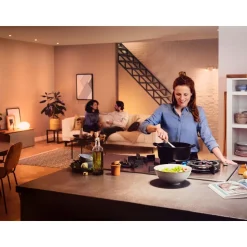 Aloituspakkaus Philips Hue White Ambiance, 2 x älylamppu 8W A60 E27, himmenin ja Hue-silta