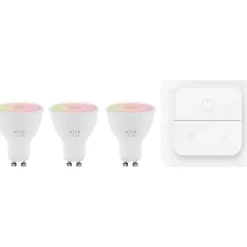 Aloitussetti Eglo connect.z 3 x GU10 RGB 4.9W + kytkin valkoinen