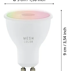 Aloitussetti Eglo connect.z 3 x GU10 RGB 4.9W + kytkin valkoinen