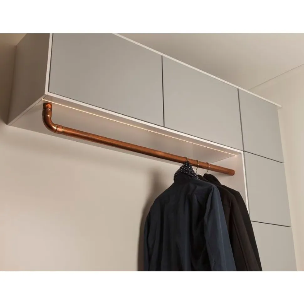 Alumiiniprofiili LED-nauha Hide-a-lite Micro T 1m