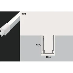 Alumiiniprofiili Paulmann Plug & Shine Neon Strip 1m