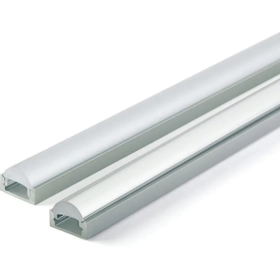 Asennusprofiili Airam Slimline 7 Optinen 30° Apus II LED-nauhalle pinta-asennus 1 m