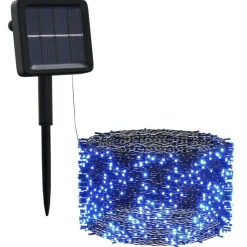 Aurinkoenergia keijuvalot 5 kpl 5x200 LED värikäs sisä/ulko