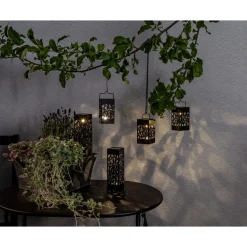 Aurinkokennokoristevalaisin Star Trading Izola Mini, 3kpl/pkt