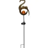 Aurinkokennokoristevalaisin Star Trading Melilla Bird 780x180x110mm pronssi