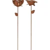 Aurinkokennokoristevalaisin Star Trading Oxida Flowers, 51cm, 2kpl/pkt
