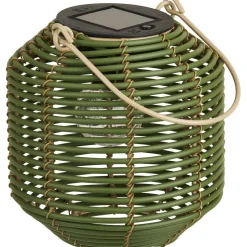Aurinkokennolyhty House Nordic Crewe, IP44, 1.2V, 300mAh, vihreä