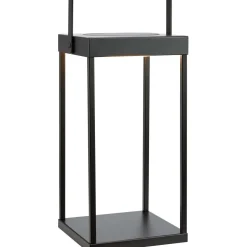 Aurinkokennolyhty Markslöjd Pure 42cm 3000K himmennettävä IP44 ladattava musta