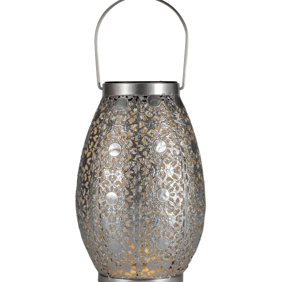 Aurinkokennolyhty Paulmann Pauleen Sunshine Temptation, 23.5cm, IP44, 3000K, hopea