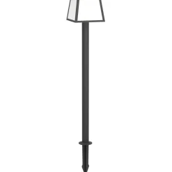 Aurinkokennopylväsvalaisin Eglo Altilia, 56cm, musta/valkoinen