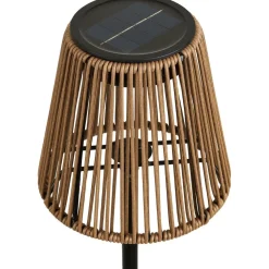Aurinkokennopöytävalaisin House Nordic Salford, IP44, 1.2V, 600mAh, ruskea