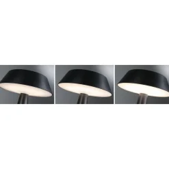 Aurinkokennopöytävalaisin Paulmann Soala 30.6cm 2700K 165lm 2.1W USB antrasiitti