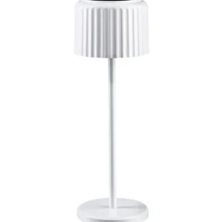 Aurinkokennopöytävalaisin Paulmann Solar Else USB-ladattava IP44 himmennettävä 2700K valkoinen