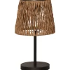 Aurinkokennopöytävalaisin Star Trading Cesta, 48cm, musta/ruskea
