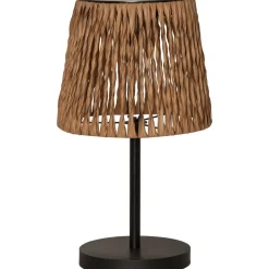 Aurinkokennopöytävalaisin Star Trading Cesta, 48cm, musta/ruskea