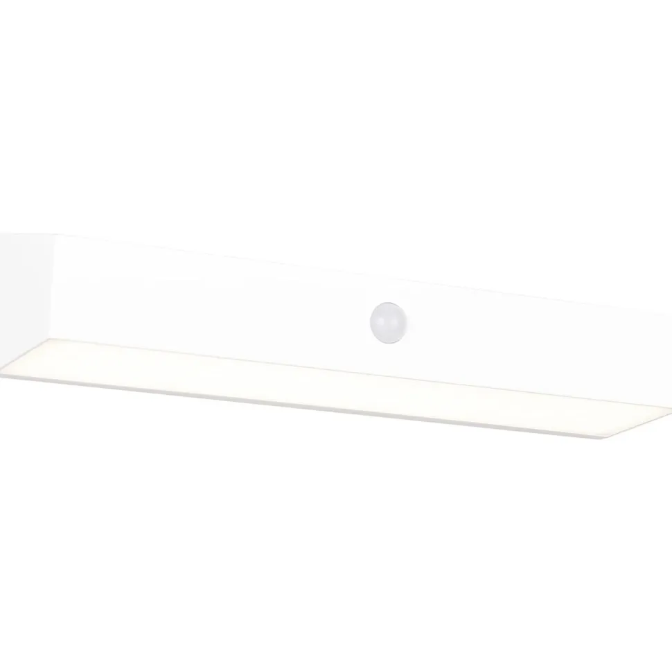 Aurinkokennoseinävalaisin Trio Silves Hybrid Solar LED ladattava liike- ja hämärätunnistin 4000K alas valkoinen