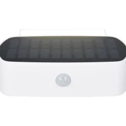 Aurinkokennoseinävalaisin Trio Bilbao Hybrid Solar LED ladattava liike- ja hämärätunnistin ylös/alas 4000K musta