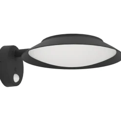 Aurinkokennoseinävalaisin Eglo Cerrisi, musta/valkoinen