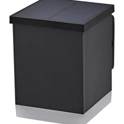 Aurinkokennoseinävalaisin Osram Endura Style Solar Quadro 3000K tummanharmaa
