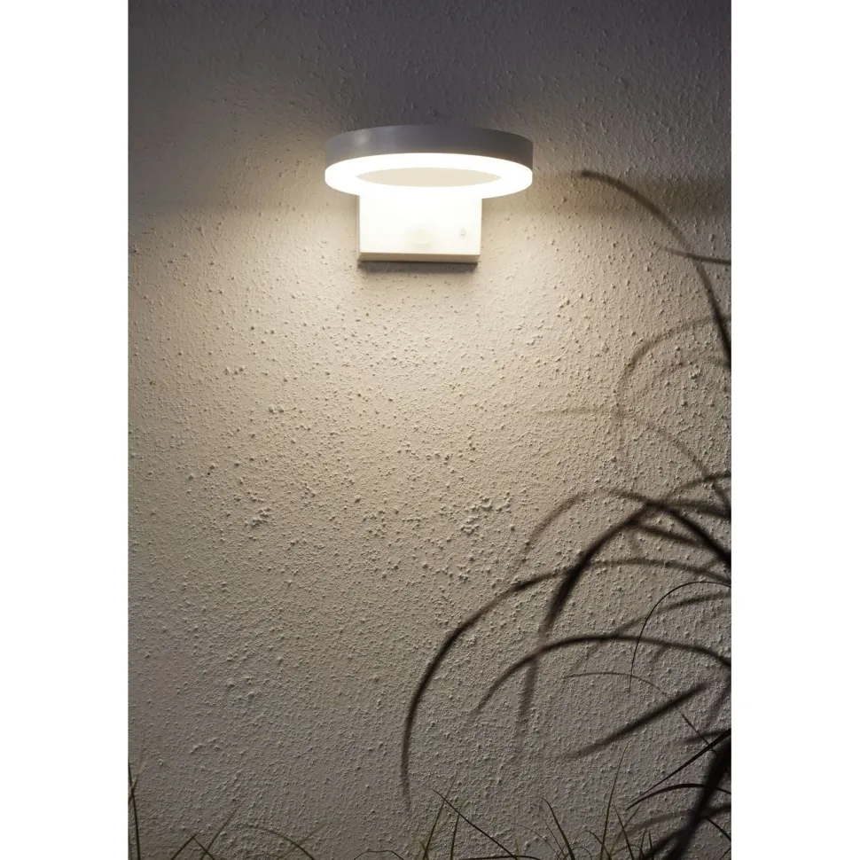 Aurinkokennoseinävalaisin Star Trading Vidi 70x160x190 mm valkoinen