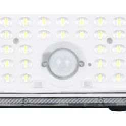 Aurinkokennoseinävalaisin Trio Acora LED liiketunnistin 4000K mattamusta