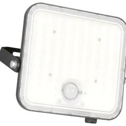 Aurinkokennoseinävalaisin Trio Acora LED liiketunnistin 4000K mattamusta