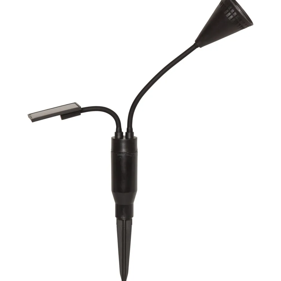 Aurinkokennovalaisin Star Trading Powerspot, 60x60x340mm, musta