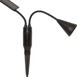 Aurinkokennovalaisin Star Trading Powerspot, 60x60x340mm, musta