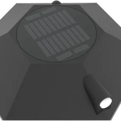 Aurinkokennovalaisin Eglo LED Prietta musta