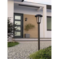 Aurinkokennovalaisin Eglo LED Prietta musta