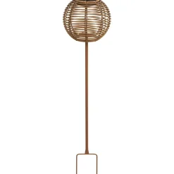 Aurinkokennovalaisin House Nordic Carlisle, IP44, 1.2V, 600mAh, ruskea