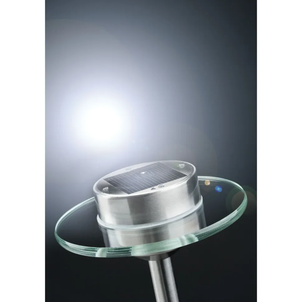 Aurinkokennovalaisin Paulmann Special Ufo LED teräs