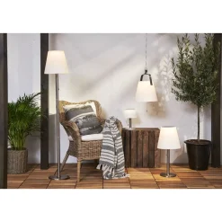 Aurinkokennovalaisin Star Trading Solia Ø28cm valkoinen