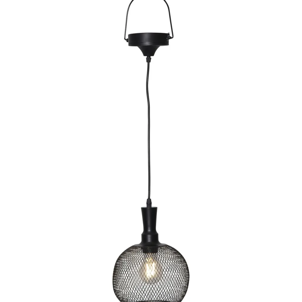 Aurinkokennovalaisin Star Trading Sunlight Ø190x240 mm musta